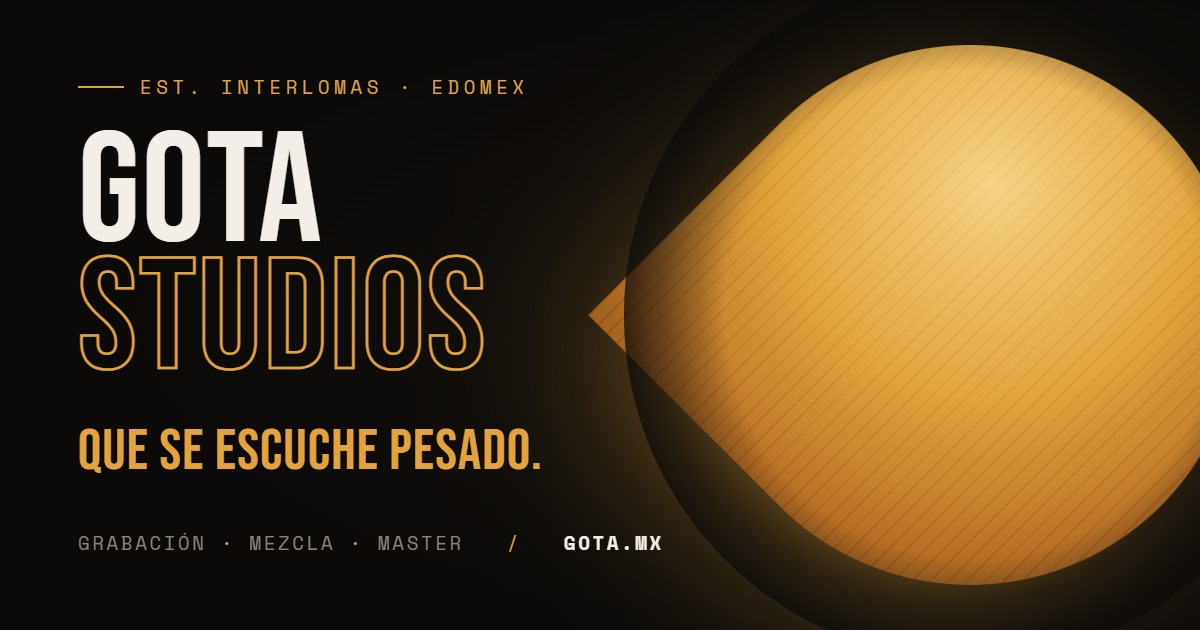 Sitio web de Gota Studios